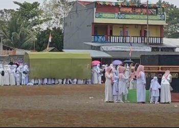 HIMPAUDI Kota Sukabumi Gelar Peragaan Manasik Haji di Lapangan Makodim 0607