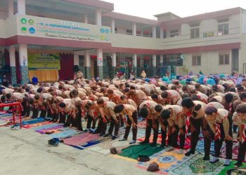 Sambut Hari Pahlawan, TK Al-Qur’an/Paud Al-Qur’an/MI/MDT Baitussalam Gelar Do’a Bersama Usai Shalat Dhuha