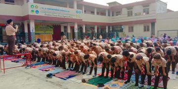 Sambut Hari Pahlawan, TK Al-Qur’an/Paud Al-Qur’an/MI/MDT Baitussalam Gelar Do’a Bersama Usai Shalat Dhuha