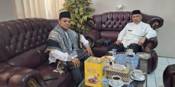Pimpinan Tahfidz Al-Qur’an Fathiyyah Zahra Abdul Karim Silaturahmi dengan Kepala Kantor Kementerian Agama Kab. Sukabumi Baru
