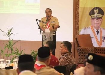 Bupati Marwan, Buka Seminar Evaluasi Perbup No 78 Tahun 2020