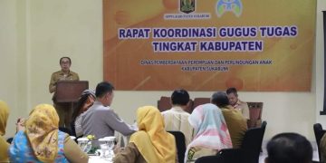 Sekda Buka Rakor Penyusunan RAD Kabupaten Layak Anak