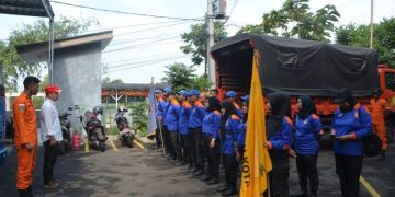 20 Personel Tagana Kota Sukabumi Ikuti Pelatihan TRC di Palabuhanratu