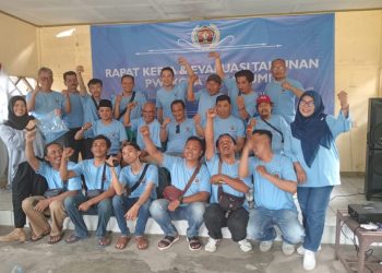 PWI dan IKWI Kota Sukabumi Laksanakan Raker dan Evaluasi Tahunan 2023