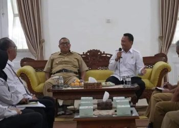 Bupati Sambut Kunjungan BNNK Sukabumi