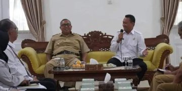 Bupati Sambut Kunjungan BNNK Sukabumi
