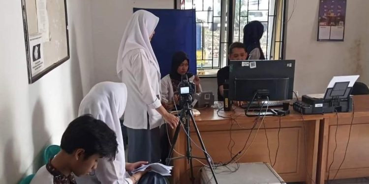 Disdukcapil Kab Sukabumi Genjot Perekaman Pemula