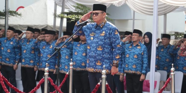 Pj Walikota; Anggota Korpri Harus Mewujudkan Fungsi Sebagai Perekat Persatuan Bangsa
