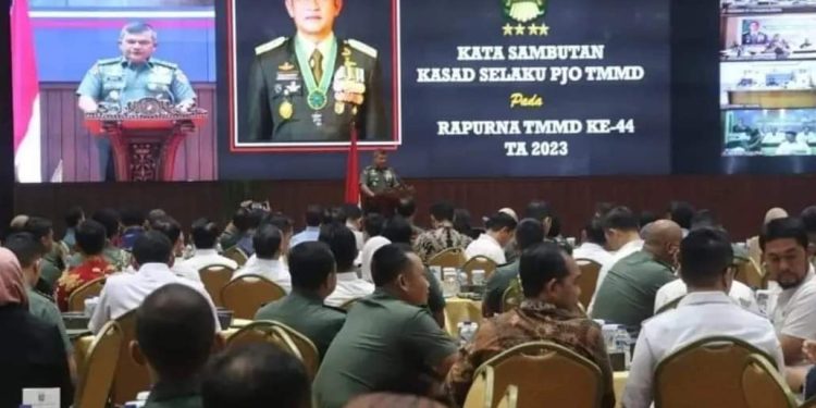 Pada Rapat Purna TMMD Ke 44 Tahun 2023, Wabup Sampaikan Ini