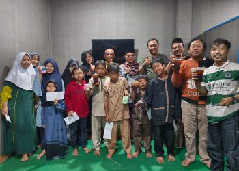 Pengajian Rutin PWI Kota Sukabumi, Setiap Minggu Ke-4 Menggelar Santunan Anak Yatim
