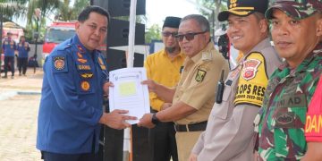 Bupati Launching Pengoperasian Pos Damkar di Empat Kecamatan