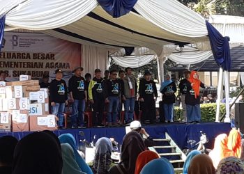 Rangkaian HAB Kemenag Ke 78, Kemenag Kab. Sukabumi Gelar Family Gathering