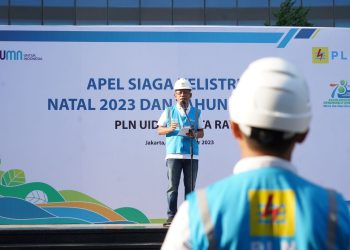 Jelang Nataru, PLN UID Jakarta Raya Gelar Apel Siaga Nataru