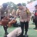 Upacara Siraman Kenaikan Pangkat Personel Polres Sukabumi