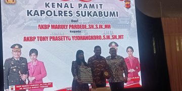 AKBP Maruly Pardede Berpamitan dari Jabatan Kapolres Sukabumi