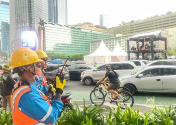 Tanpa Kedip, Pasokan Listrik PLN Dukung Kemeriahan Tahun Baru di Bundaran HI
