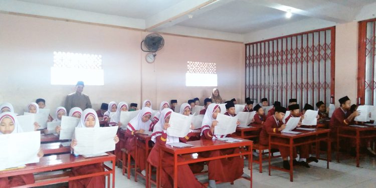 Hari Kedua, MDT Baitussalam Gelar Try Out UA-MDTA, Ini Harapannya