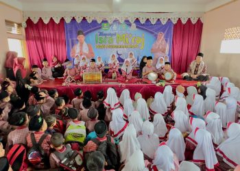 PaudQu/TK Al-Qur’an/MI/MDT Baitussalam Kecamatan Cisaat Peringati Isra Mir’aj Nabi Muhammad SAW