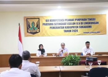 Sekda Buka Uji Kompetensi JPT Pratama Setingkat Esselon II.b Tahun 2024