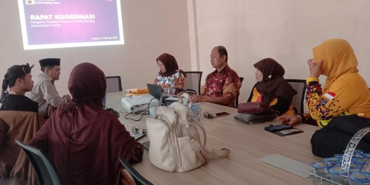 Pengurus Gerakan Pramuka Kwartir Ranting Kecamatan Cisaat Tahun 2024 Adakan Rakor, Inilah hasilnya