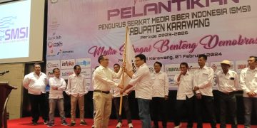 Pengurus SMSI Karawang Resmi Dilantik, 35 Perusahaan Media Tergabung