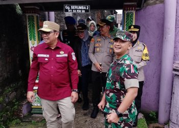 Dandim 0607 Kota Sukabumi Pantau TPS Bersama Forkopimda