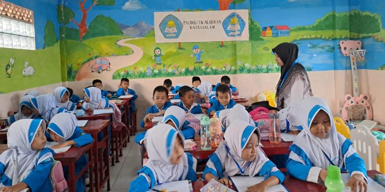 Siswa PaudQu Baitussalam Usai Ikuti TSD TKSB