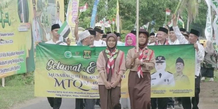 PKM Ciemas Dukung Perhelatan MTQ ke 46 Kabupaten Sukabumi