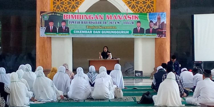 Puluhan Calon Jemaah Haji Reguler dari Dua Kecamatan Ikuti Bimbingan Manasik