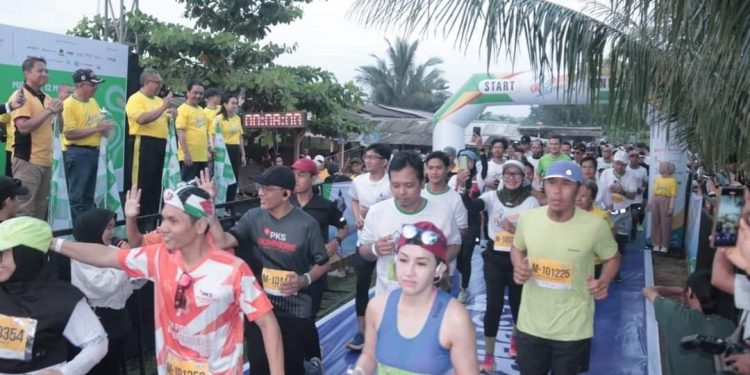 Geopark Ciletuh RUN 2024, Bupati: Memuliakan Warisan Bumi dan Mensejahterakan Manusia