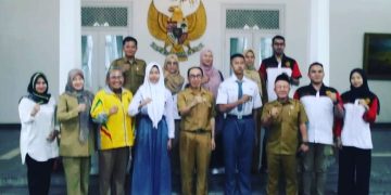 Sekda Ade Lepas Peserta Seleksi Calon Paskibraka Provinsi Jawa Barat