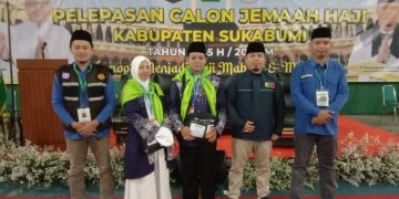 Kemenag Kab Sukabumi Lepas Jemaah Haji Kloter 50