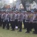Upacara HUT Bhayangkara Ke 78 Polres Sukabumi Kota