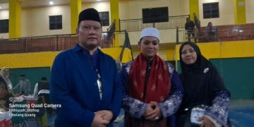 Jemaah Haji Kloter 50 Tiba di Pusbangda’i Cikembar Sukabumi