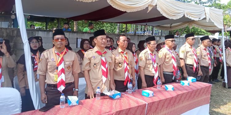 Jambore Pramuka Ranting Surade Peringati Hari Pramuka ke 63