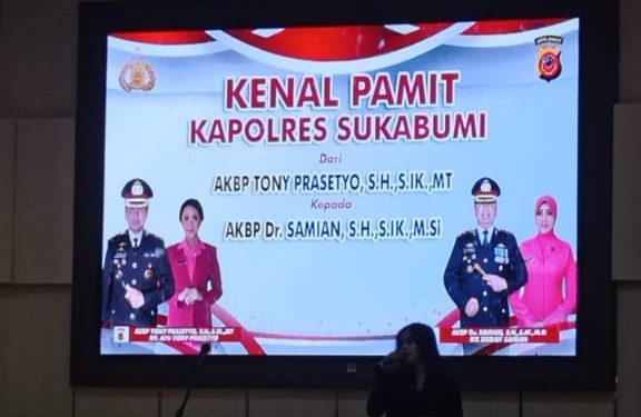 Bupati Hadiri Kenal Pamit Kapolres Sukabumi