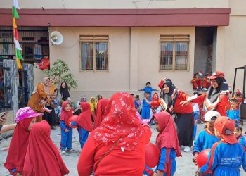 Serunya Lomba HUT RI Ke 79 Siswa PaudQu Baitussalam