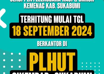 Seksi Penyelenggaraan Ibadah Haji dan Umroh Kemenag Kab Sukabumi Pindah Kantor