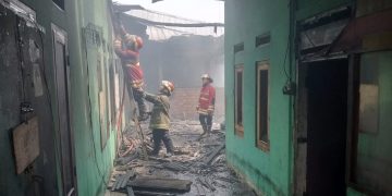 Innalillahi, Pabrik Tahu Milik H Maman Cibatu Cisaat Kebakaran