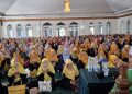 Peringati Maulid Nabi Muhammad SAW, KH. Iim Abdul Karim Isi Tausyiah di Masjid Qubbatul Islam Cisaat