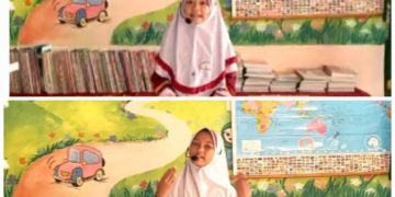 Alhamdulillah MI Baitussalam Masuk Sepuluh Besar, Dua Siswi MI Baitussalam Harap Masuk Peringkat Tiga Terbaik Lomba Bertutur Jambore Literasi 2024