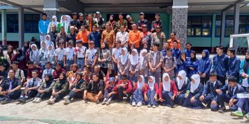 Sejumlah Pelajar Ikuti Seminar Sehari Bersama DLH, BPBD dan Basarnas