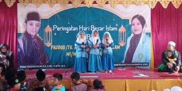 PaudQu/MI Baitussalam Kec Cisaat Peringati Maulid Nabi Muhammad SAW