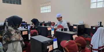 MI Baitussalam Kec Cisaat Laksanakan Simulasi ANBK 2024