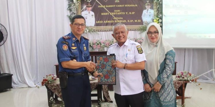 Pisah Sambut Camat Sukaraja, Ini Pesan Mendalam Erry Erstanto