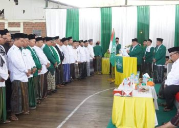 MWCNU Se-Wilayah V Dilantik, Bupati Minta Keluarga Besar NU Jadi Pelopor Perubahan Kemajuan