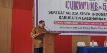 Ketua Umum SMSI Pusat Buka UKW 53 Bersama LUKW UPDM di Labuhanbatu