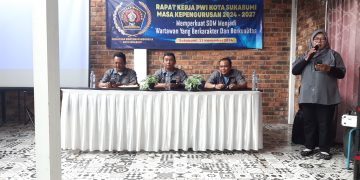 PWI Kota Sukabumi Gelar Rapat Kerja