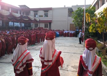 PaudQu dan MI Baitussalam Gelar Upacara Hari Pahlawan