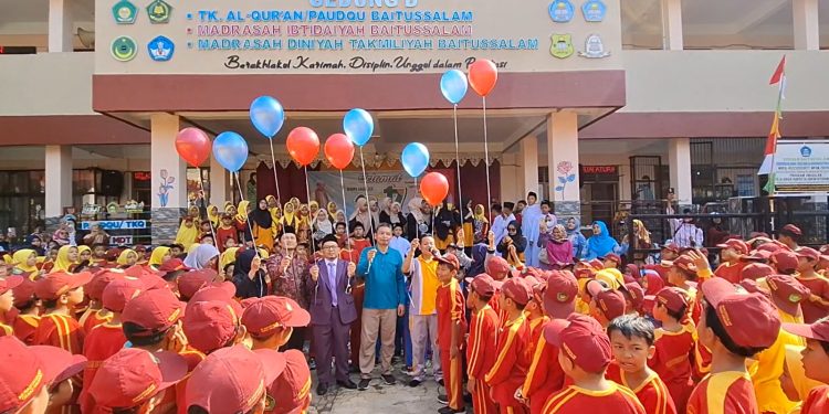 Meriah, Kemenag Kab Sukabumi Buka Hari Jadi PaudQu Baitussalam Ke 13 dan MI Baitussalam Ke 17